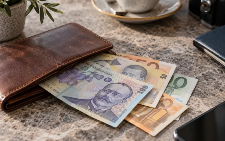 Cursul BNR și cursul băncii: de ce primești altă sumă