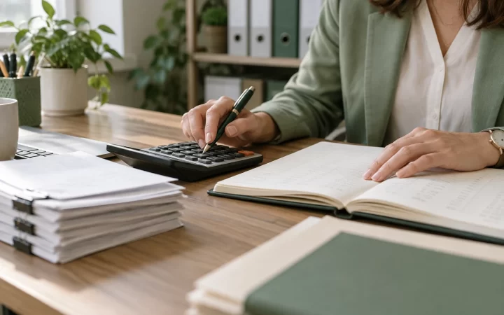 Calcularea facturilor la un birou de contabilitate